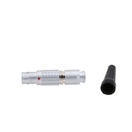 HangTon 1B 8-pin Multipole Circular Metal Straight Connector FGG.1B.308 Push-Pull Lock Solder for Lemo
