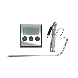 Fackelmann 63805 Digital Cooking Thermometer with Probe, Thermal Thermometer, Cooking Sensor, Digital Thermometer, ABS, 7 x 6.2 cm