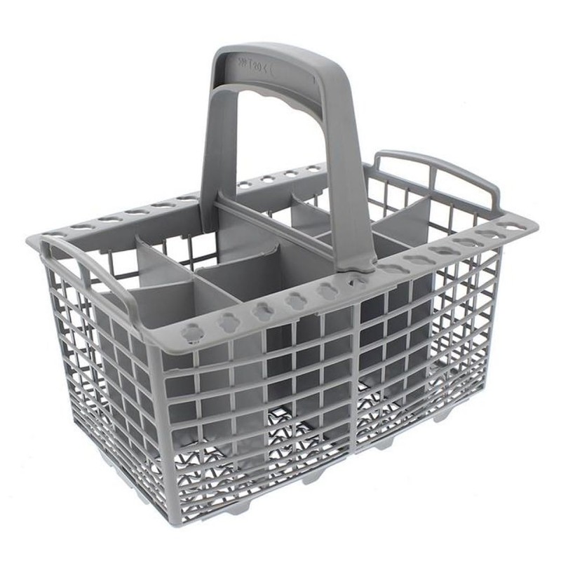 FIND A SPARE Universal Deluxe Grey Cutlery Cage Dishwasher Basket