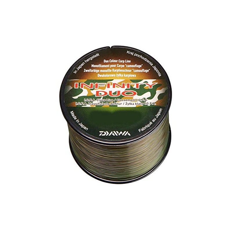 carp monofilament daiwa infinity duo camo 12988133