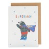 Superdad! Super Bear-Tastic! Father's Day Contemporary Greeting Card