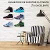 Estantes De Zapatos Flotantes De Acrílico, Estante De Pared