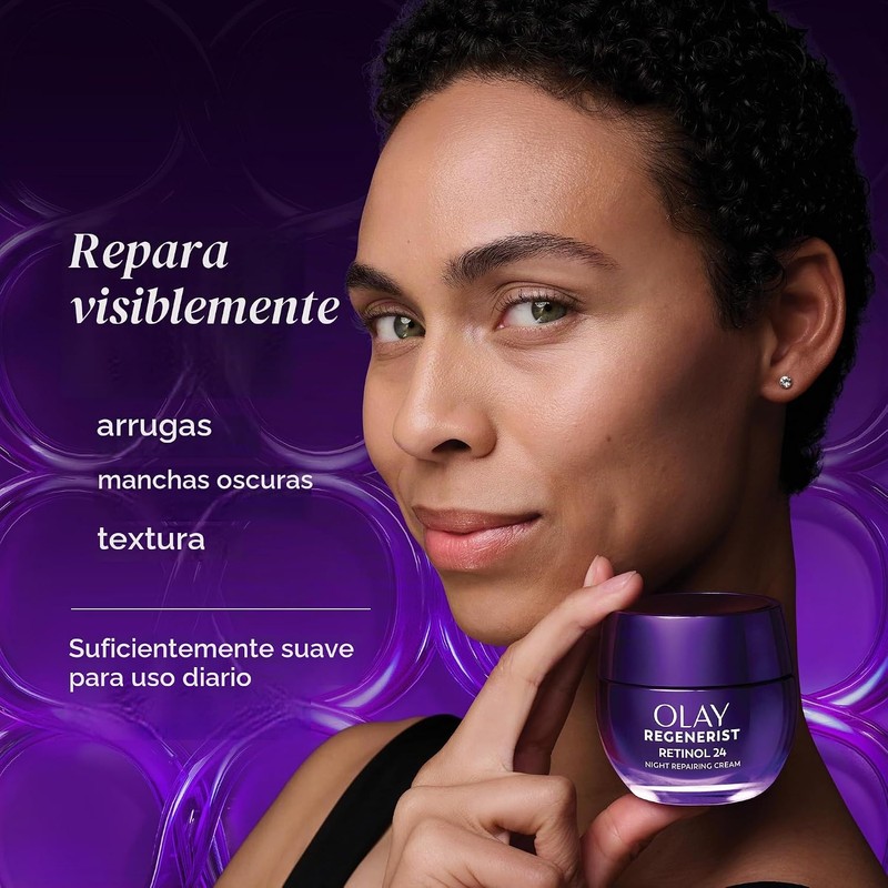 Olay - Crema Facial Nocturna Retinol 24 de 1.7 oz