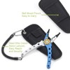 TopHomer 1Pack 7 Colors Optional Fishing Plier with Split Ring