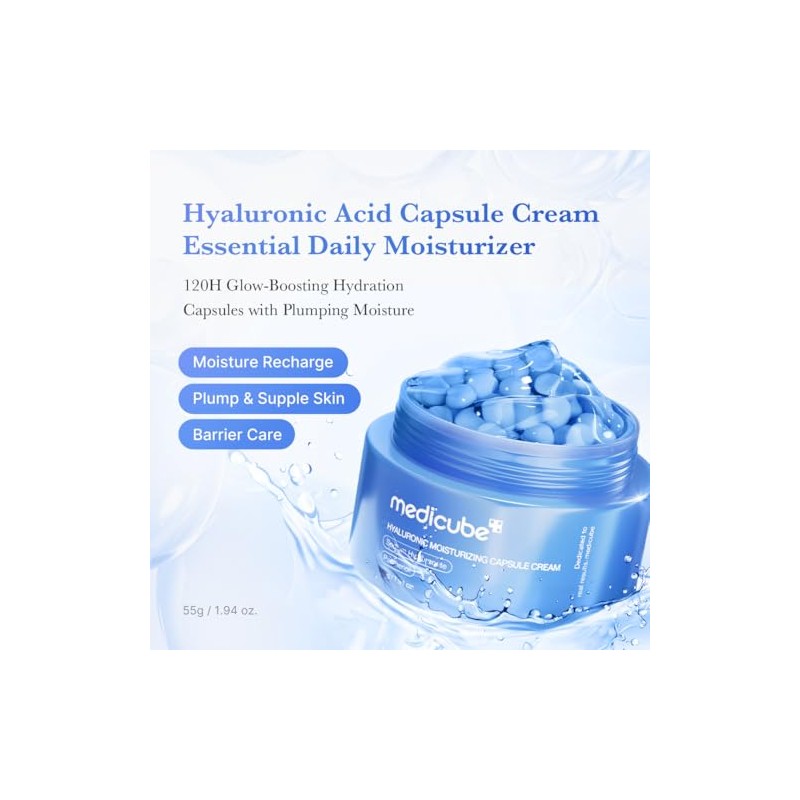 Medicube Hyaluronic Moisturizing Capsule Cream | 55 g