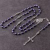HanlinCC 6mm Glass Pearl Beads Catholic Our Lady of Guadalupe