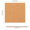 TAICHEUT 300 Pieces Self Adhesive Cork Squares Coaster, 4 x
