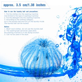 Blulu 12 Pieces Pet Hair Remover for Laundry Dryer Balls Reusable Washing Machine Hair Catcher Pet Dog Cat Hair Catcher Lint Remover (Bright Color)