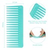 Patelai Wide Tooth Comb Large Hair Detangling Comb for Curly,