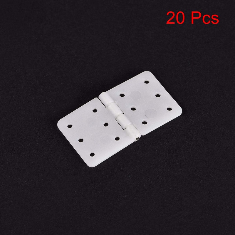sourcing map 20pcs Nylon Hinges 29x16mm for Remote Control RC