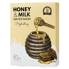 BOM [BOM] [1+1] Honey & Milk Mask Pack 25ml 10 sheets / [비오엠] [1+1] 허니 앤 밀크 마스크팩 25ml 10매