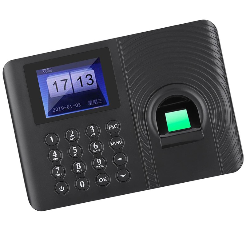 Timecard Recorder, Fingerprint Authentication, Attendance Management, High Speed Recognition, Improved