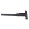 Woodworking Scriber Measuring Tool T Square Ruler Carpentry Multifunctional Aluminum