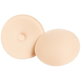 Naturana Women's Foam Nipple Covers Breast Petals, Beige, 22 (Size: OneSize)