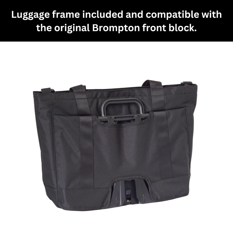 Vincita TO-TE Front Bag for Brompton Bike (BROWN)