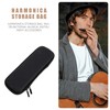 Single Harmonica Case Storage Bag: Harmonica Carrying Case Hard Shell