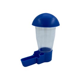 GRIPER. Paquete de 5 Bebederos/comederos externos para Aves, Canarios Modelo Hongo Chico 95 ml c/u