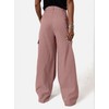 Dokotoo Pink Pants Work Dress Cargo Pants Women Wide Leg