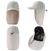TOP-EX Large Size Sun Protection Cap, UV-Resistant Sunshade Hat, Neck