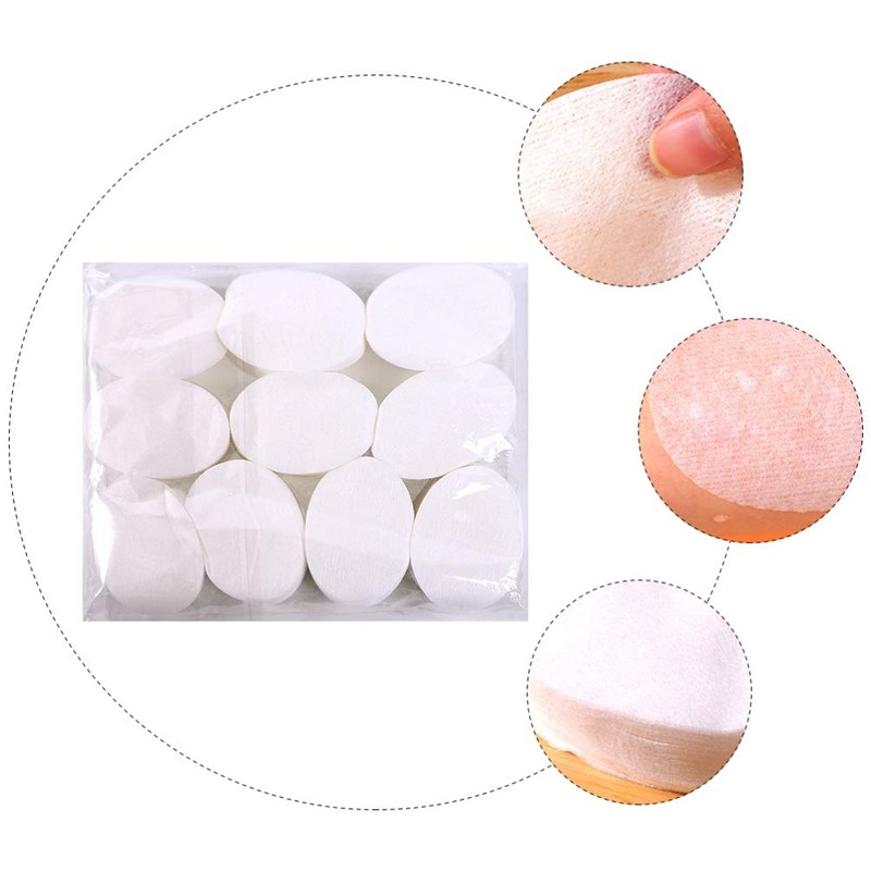 Lurrose Hoja de papel facial desechable de algodón no tejido