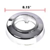 DOTCOM 2PCS Front Wheel Center Cap, Compatible with 1994-2008 Ford