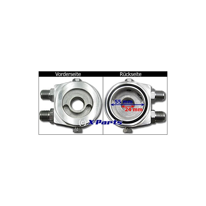 Oil Cooler Adapter Plate Connection Flange