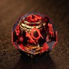 Vampire Dice Set and Dice Box – Handcrafted 3D Polyhedral