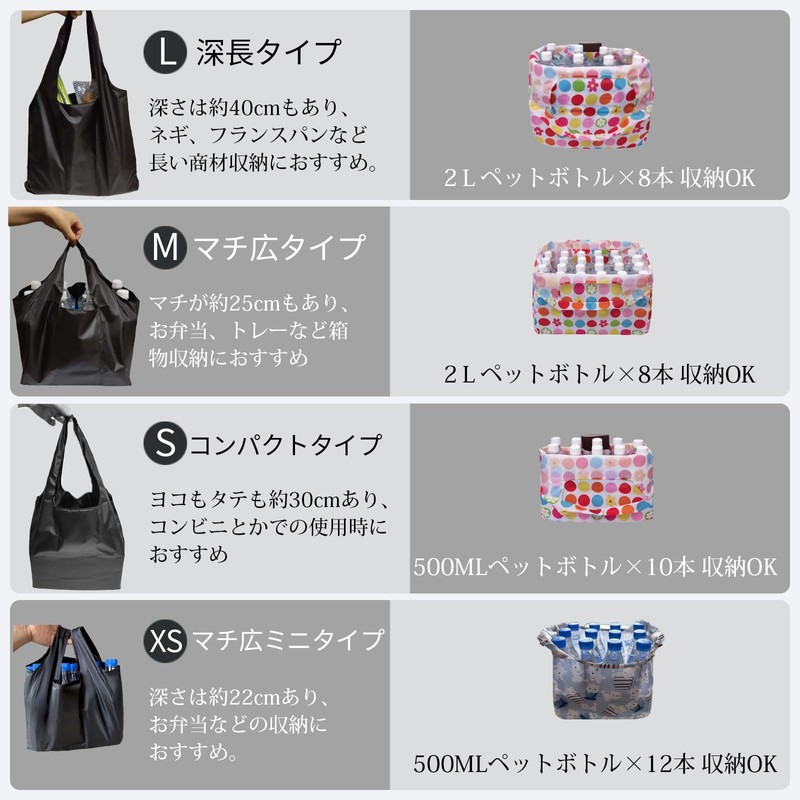 BIGHAS Eco Bag Shopping Bag Foldable Convenience Store Shopping Basket