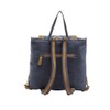 Myra Bag Western Leather Backpack Bag for Women - Flapover