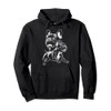 Cute French Bulldog in Cool Drawing Style Pullover Hoodie