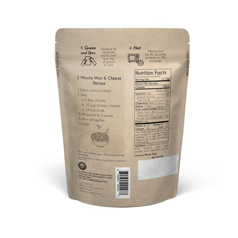 PREMIUM READY TO EAT PASTA | Simple, Clean ingredients |