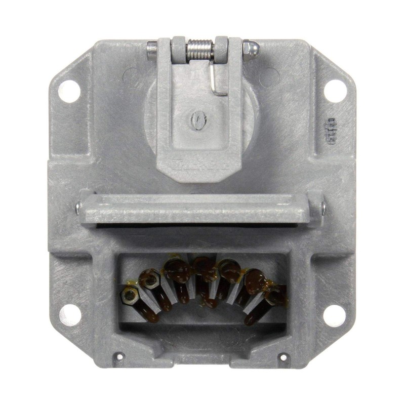 Truck-Lite 50805 Surface Mount Nose Box (50 Series, 7 Solid