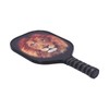 LEIJIAER Pickleball Paddle Set Carbon Fiber Face Racket with 2Pcs