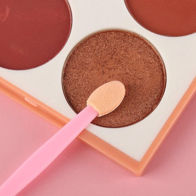 Professional Double Head Eyeshadow Brush Cosmetic Tool Disposable Eyeshadow Sponge