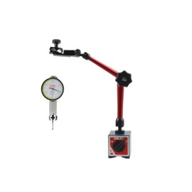 Shars 176 Lbs Universal Magnetic Base Indicator Holder with Speed Set Fine Adjustment + 0.03" Dial Test Indicator 202-7960(202-7932+303-3203) P]