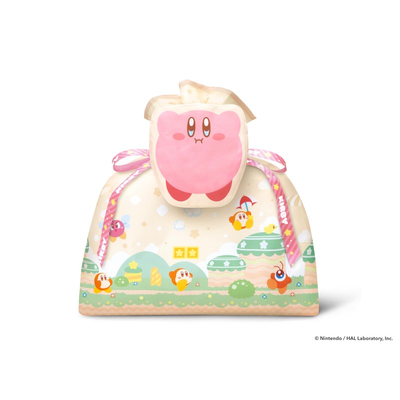 Kirby's Dream Land Wrapping x Eco Bag L (Green Green)