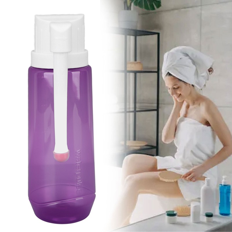 500ml Vaginal Washer ABS Reusable Portable Vaginal Irrigator for Female