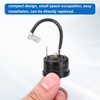 sourcing map 3pcs 1/5HP(150w) Refrigerator Overload Protector, 2 Pin Freezers