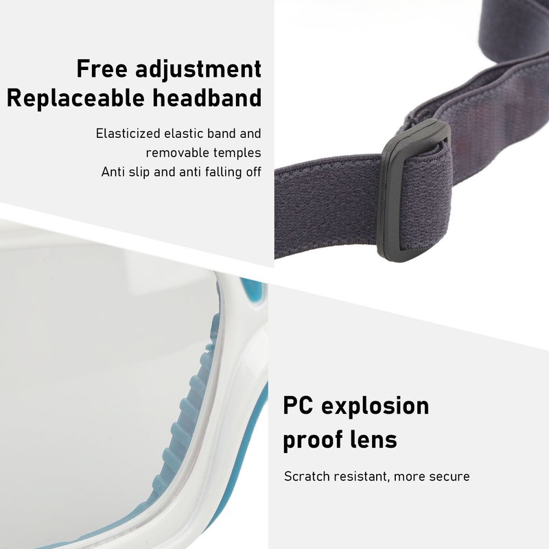 Sports Goggle Impact Resistant Fog Proof Safety Basketball Glasses with