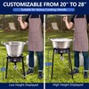 ARC 200,000BTU Propane Outdoor Burner Camp Stove Gas Burner,with Removable