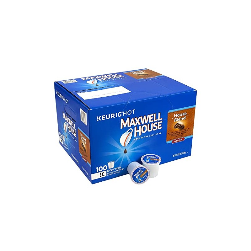 Maxwell House House Blend K-Cups, 100 Count (314054)