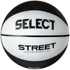 Select Street 2023 Basketball Street BLK-WHT, Unisex Basketballs, Black, 7
