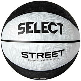 Select Street 2023 Basketball Street BLK-WHT, Unisex Basketballs, Black, 7 EU