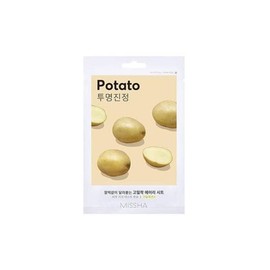 SellerHub [Missha] Missha Airy Close-fitting Sheet Mask 19g (Potato) (S14853116) / [미샤] 미샤 에어리 밀착 시트 마스크 19g (감자) (S14853116)
