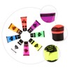 Minkissy 8pcs Washable Dark Reactive Face Paints Safe Luminous Bodypaint