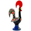 6 Inch Good Luck Portuguese Rooster Barcelos Metallic Figurine for