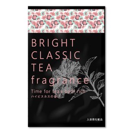 Kenbi Yakuyu Time 4 Tees Bath Rich Bright Classic Tea Bath Salt, 1 Serve (Coral Pink)