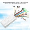 500W Brushless Controller, 36V/48V Aluminium Alloy E-Bike Brushless Motor Controller