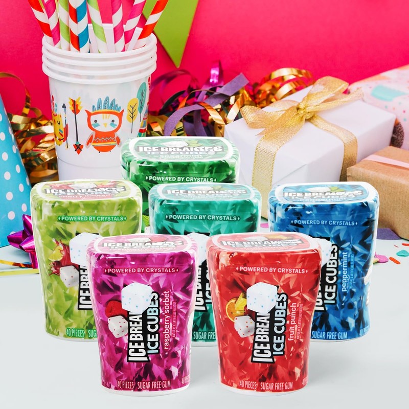 IceCubes Variety Pack - Sugar Free Refreshingly Cool IceCubes Gum