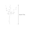 Muasopst 50 Stems Artificial Bouquet, Craft Acrylic Flower Wire Stem